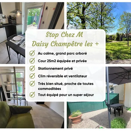 شقة Stop Chez M Daisy Champetre # Qualite # Confort # Simplicite *